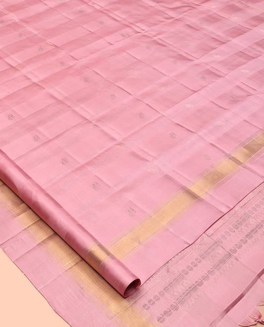 Pink Mayuri Soft Silk Saree