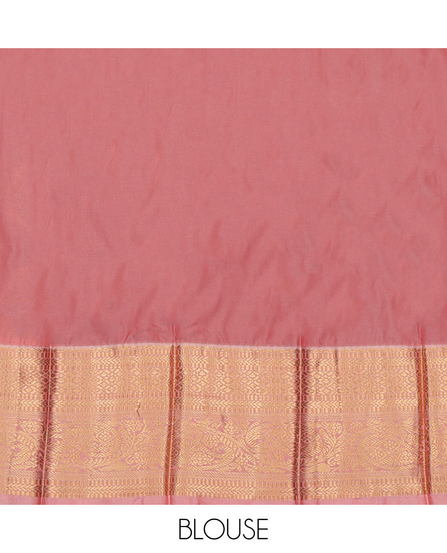 Maroon Budget Silk Saree
