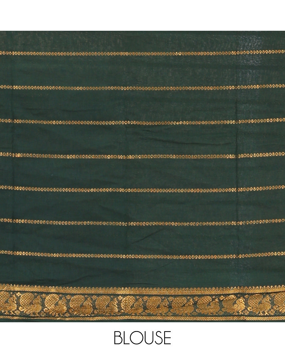 Yellow Sungudi Cotton Saree
