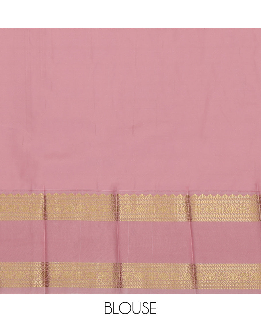 Orange Budget Silk Saree