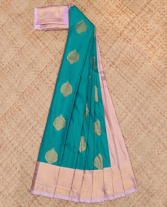 Blue Budget Silk Saree