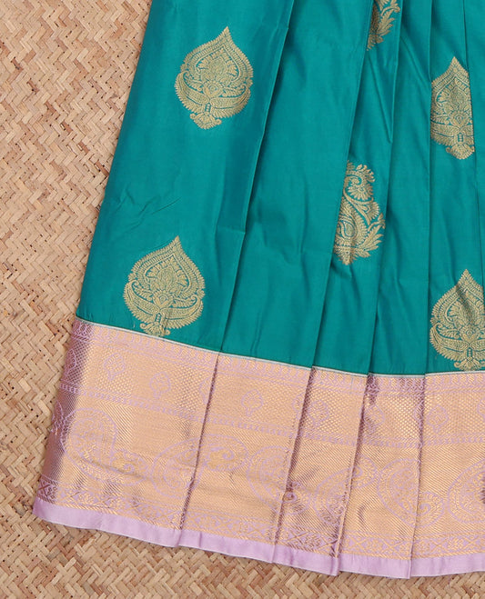 Blue Budget Silk Saree