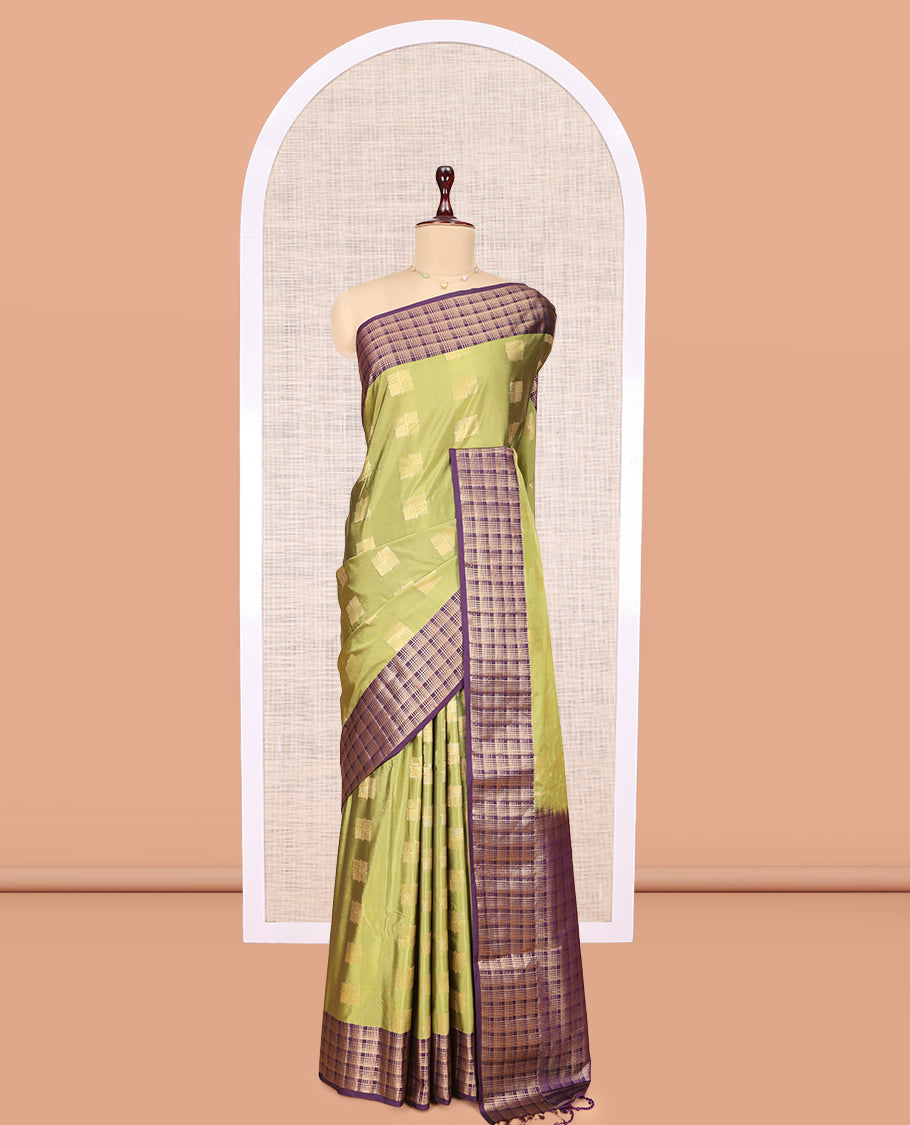 Green Budget Silk Saree