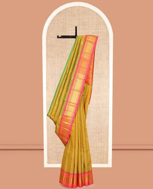 Green Kanchipuram Silk Saree