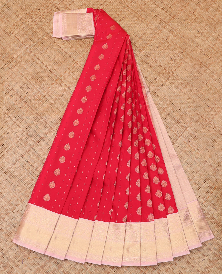 Red Budget Silk Saree