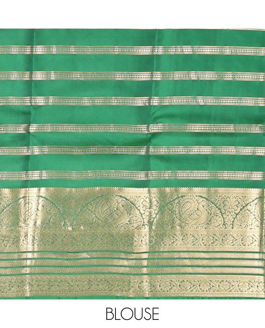 Red zari design Vasundhara silk mix saree, zari border of thilakam,mayil,kodi visiry & mayil kann contrast jaal pallu