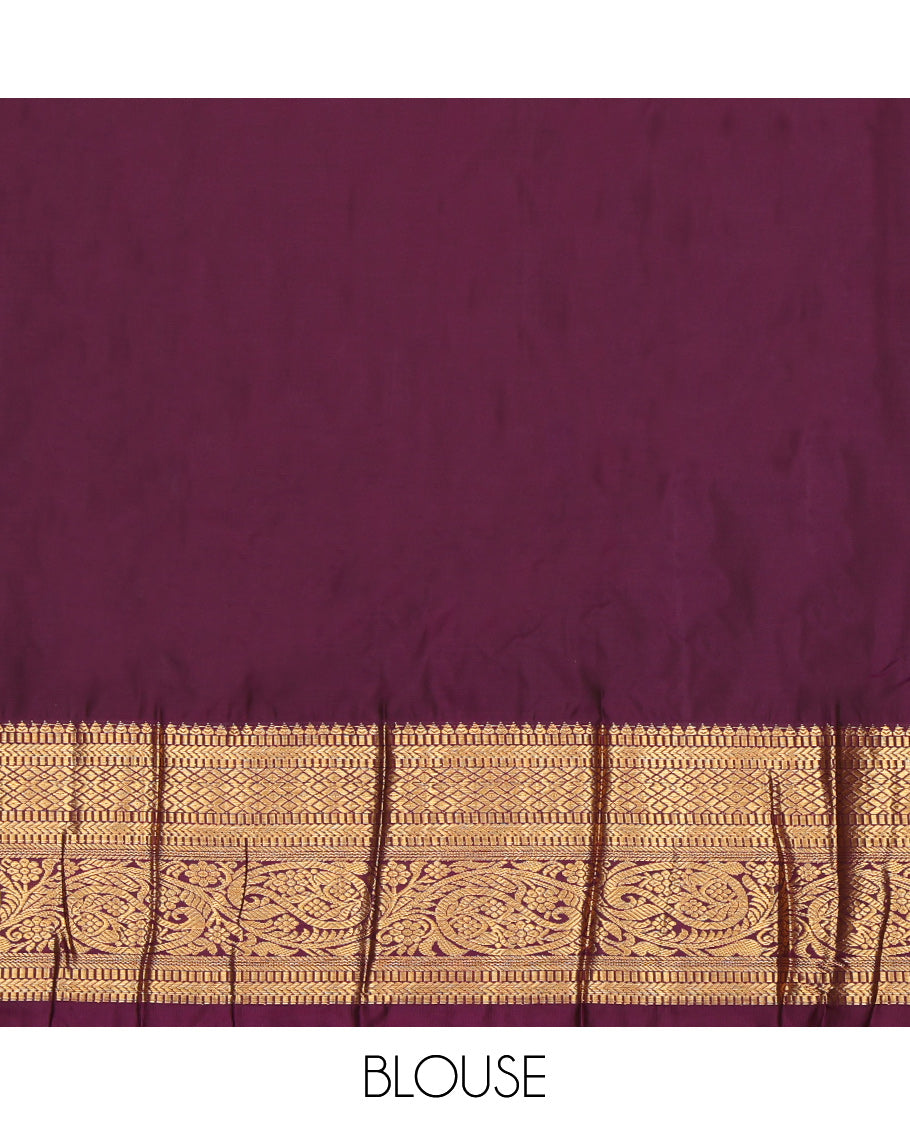 Lavender Budget Silk Saree
