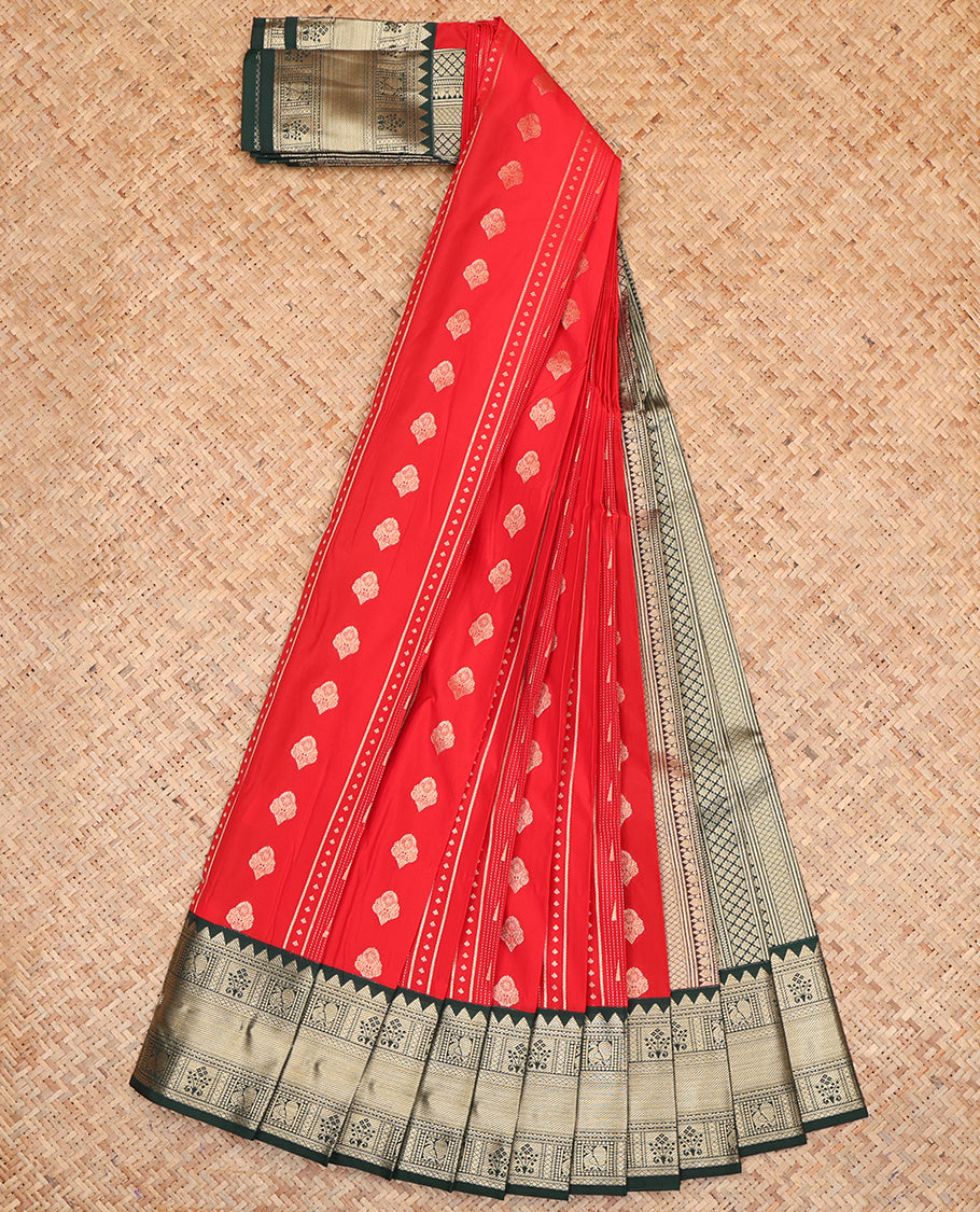 Red Budget Silk Saree