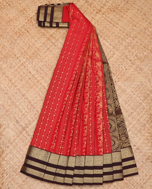 Red Budget Silk Saree