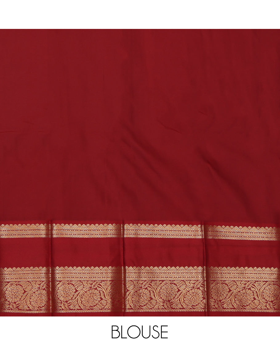 Blue Budget Silk Saree