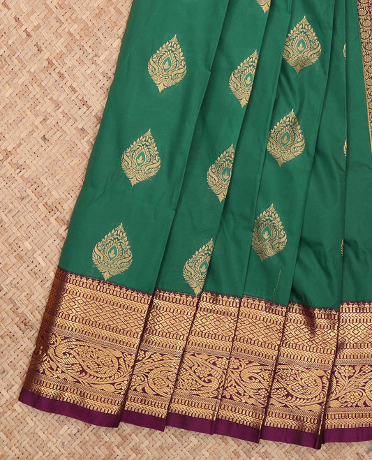 Blue Budget Silk Saree