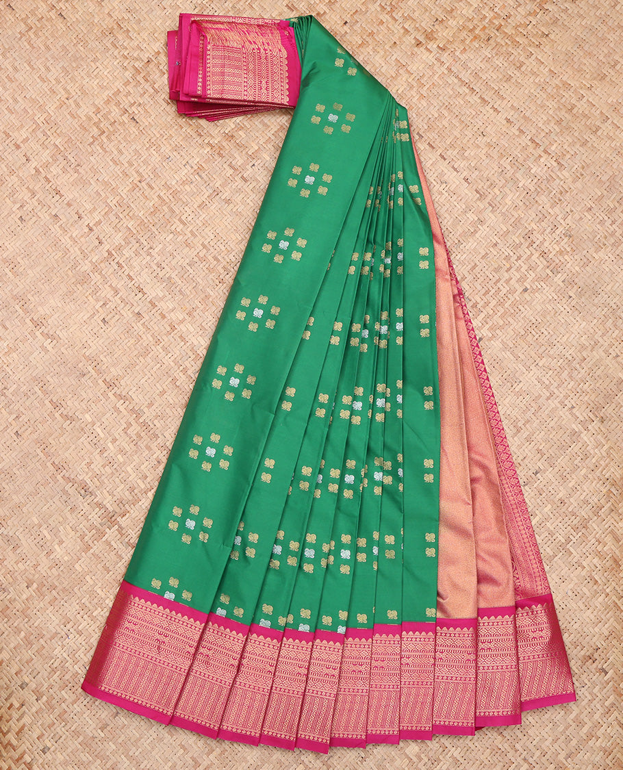 Green Budget Silk Saree