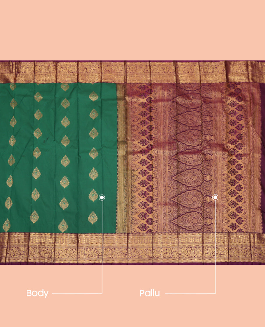 Blue Budget Silk Saree
