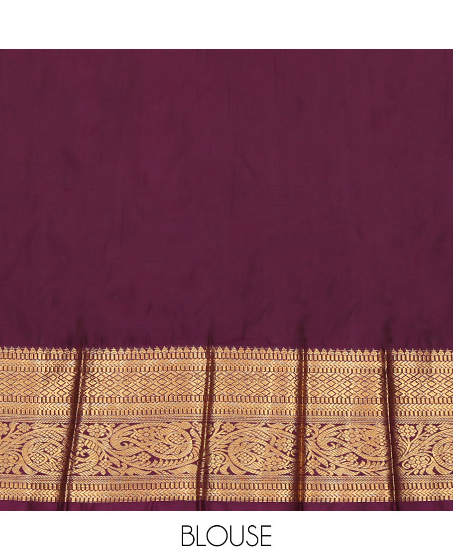 Blue Budget Silk Saree