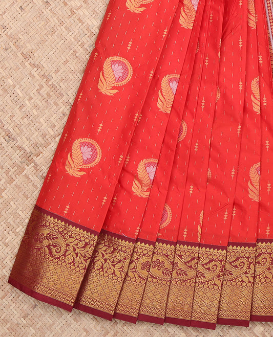 Red Budget Silk Saree