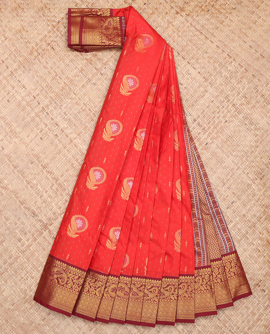 Red Budget Silk Saree