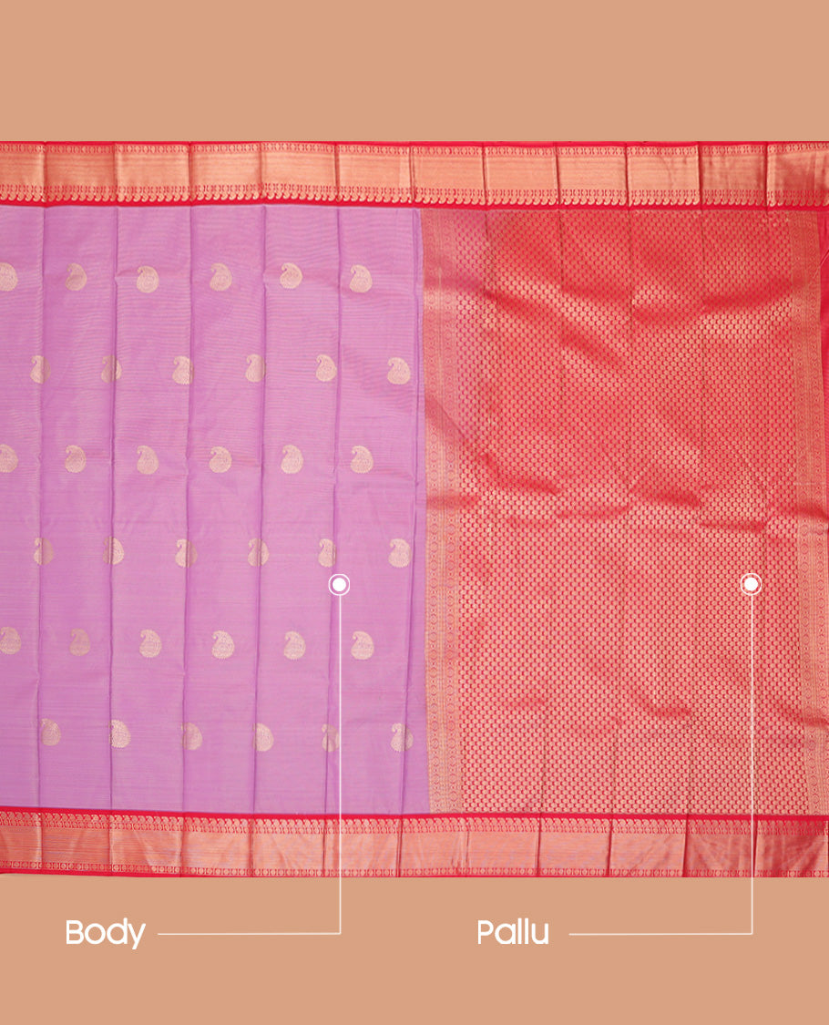 Light Purple Budget Silk Saree