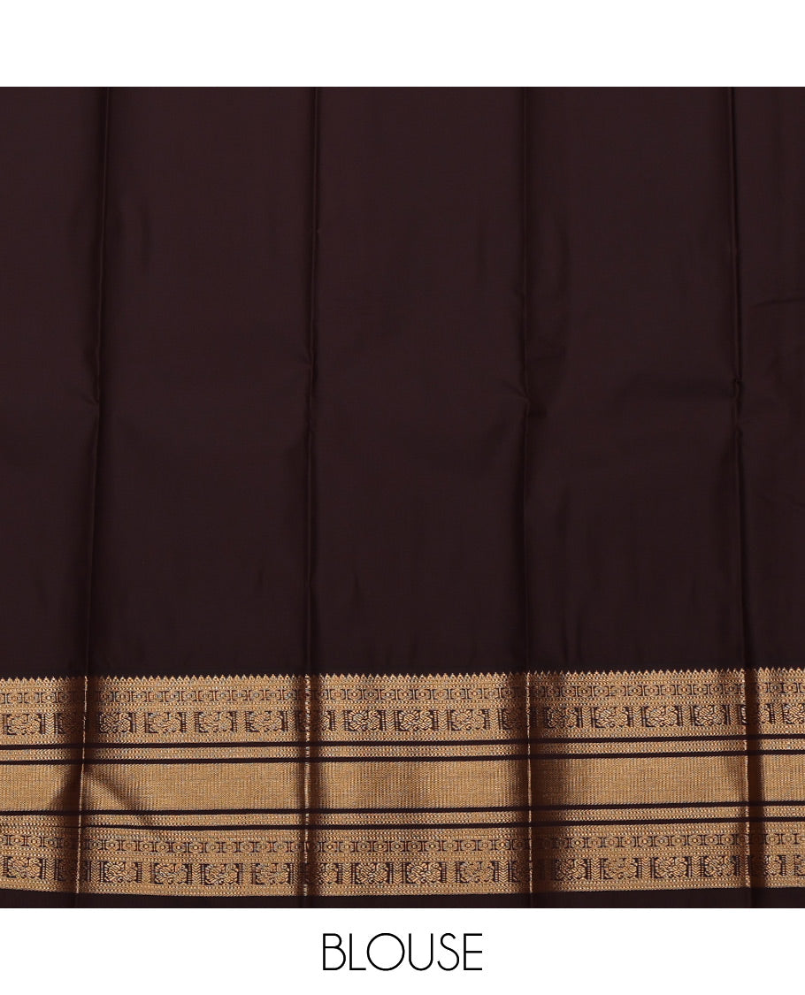 Pink Budget Silk Saree, Delicately Woven with Zari Buttas All Over Its Body, Complemented by a Contrast Traditional Zari Design Border, Grand Jaal Pallu, and Paired with a Contrast Blouse