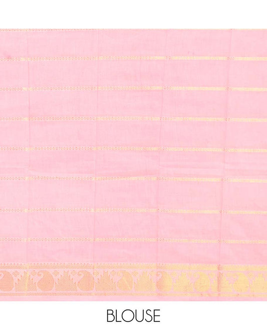 Black zari striped Sungudi cotton saree, contrast rettai pettu traditional zari border & zari striped pallu