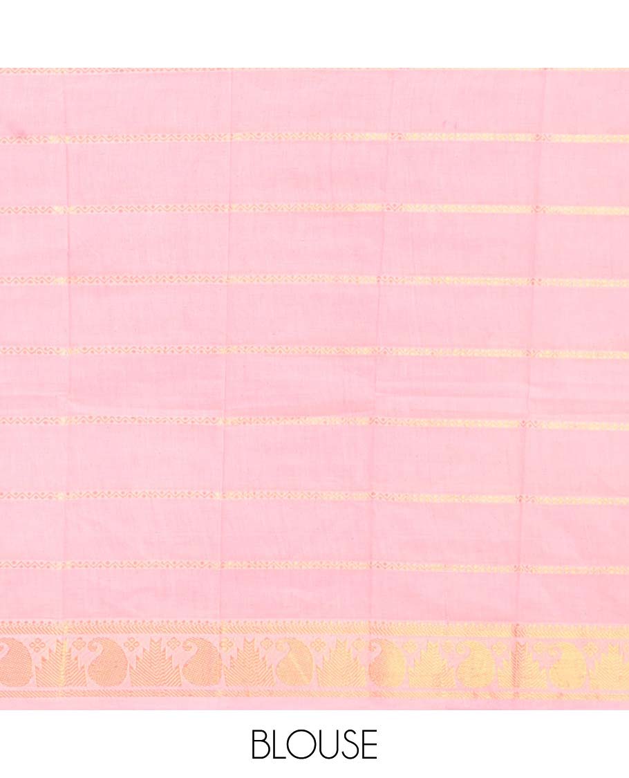 Black zari striped Sungudi cotton saree, contrast rettai pettu traditional zari border & zari striped pallu