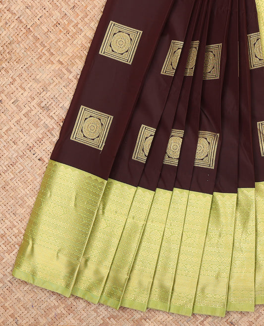 Brown Budget Silk Saree