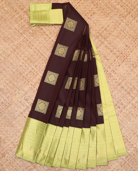 Brown Budget Silk Saree