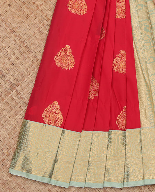 Red Budget Silk Saree