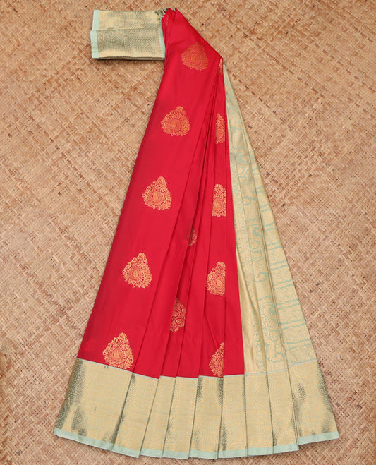 Red Budget Silk Saree