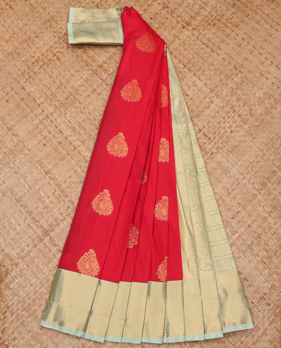 Red Budget Silk Saree