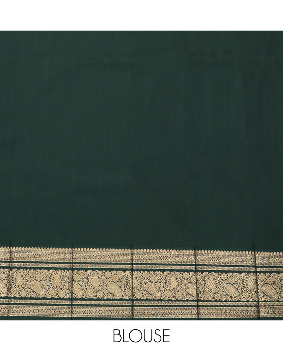 Yellow Budget Silk Saree