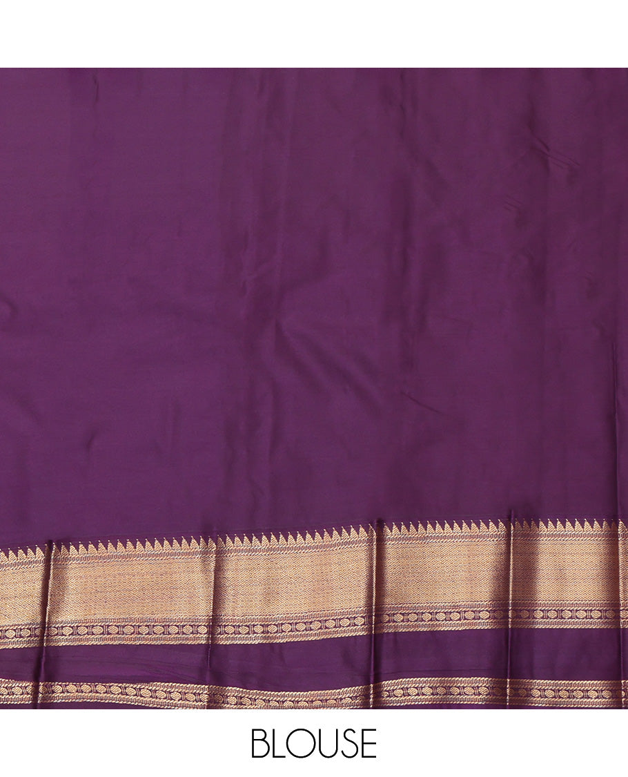Orange Budget Silk Saree