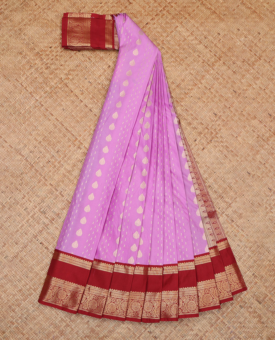 Pink Budget Silk Saree