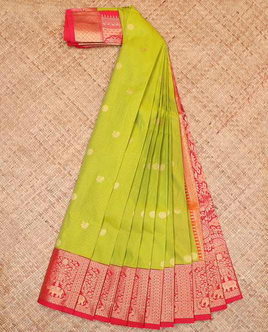 Green Budget Silk Saree