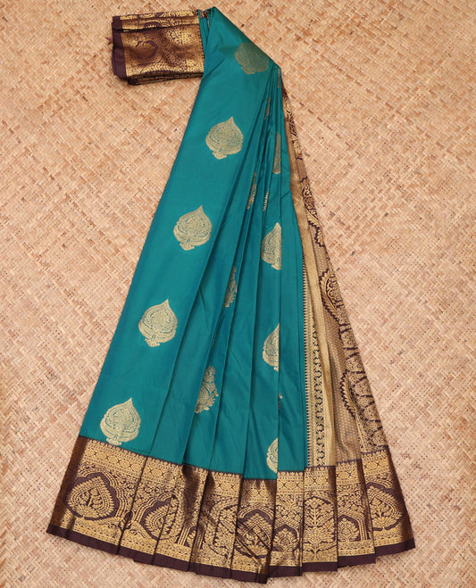 Blue Budget Silk Saree