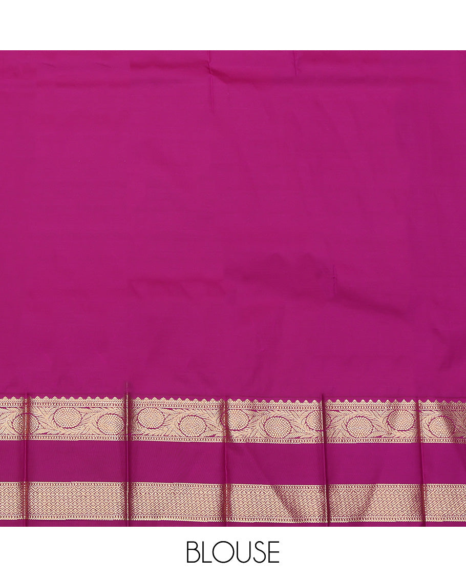 Green Floral Design Budget Silk Saree