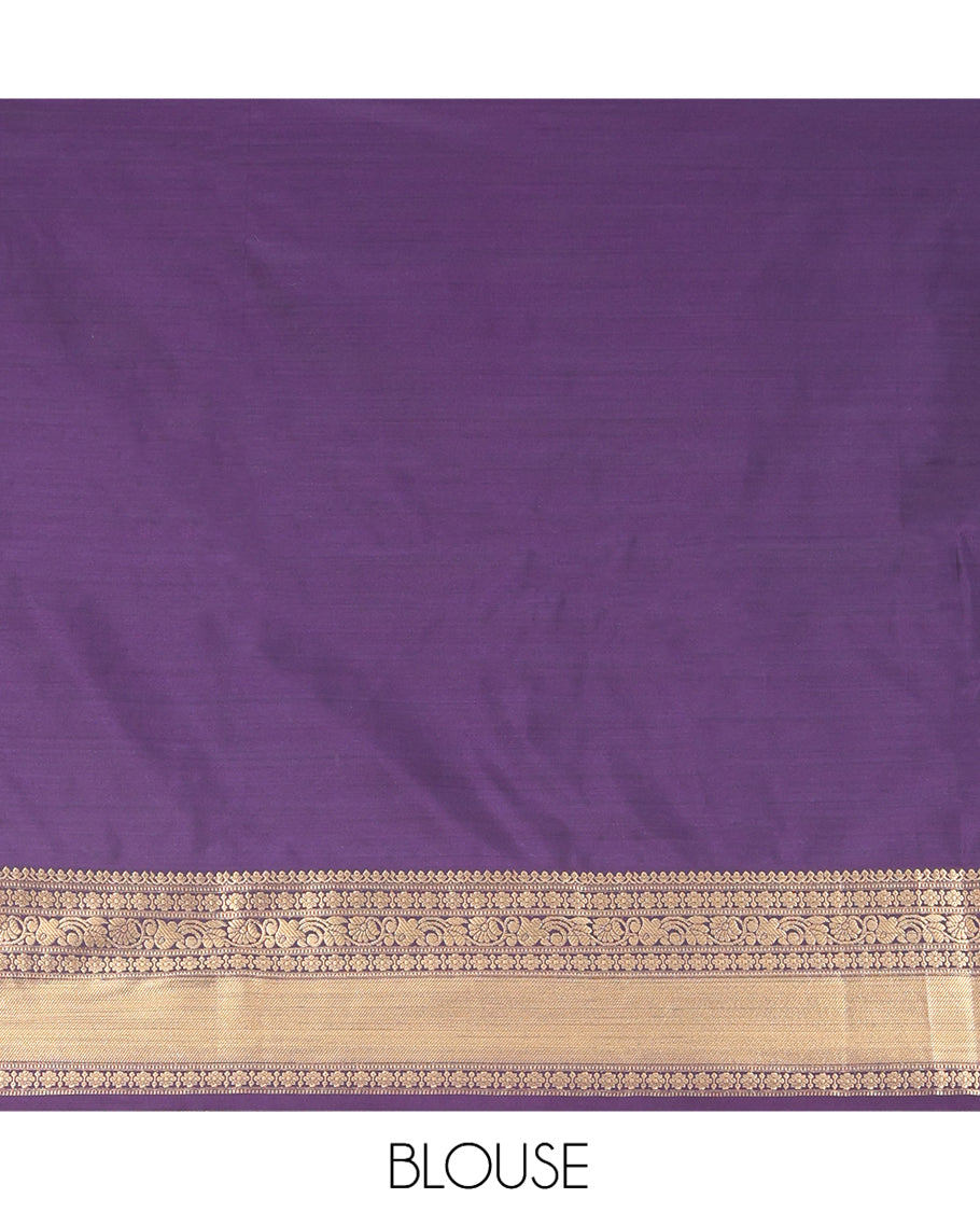 Green Traditional Zari Border Budget Silk Saree