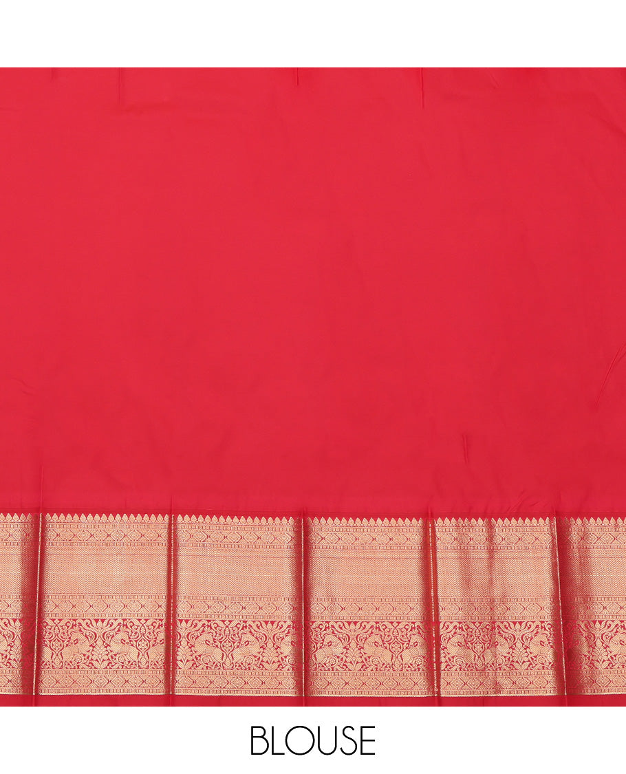 Pista Green Thread Budget Silk Saree
