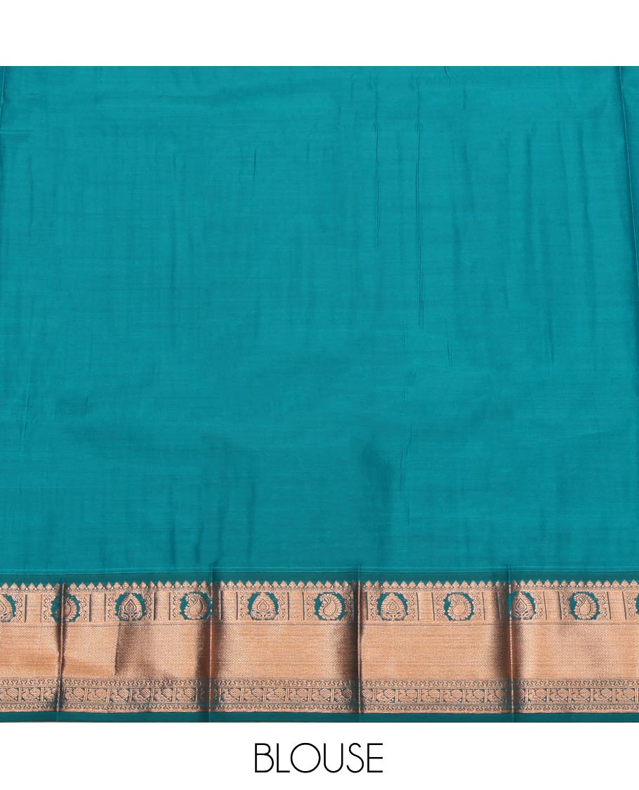 Rani Pink Budget Silk Saree, Steeped in Richness of Jacquard Design, Complemented by a Contrast Traditional Zari Border, Grand Pallu, and a Contrast Blouse