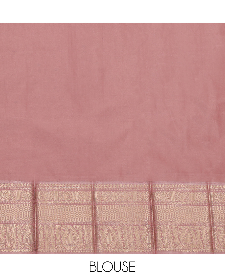 Maroon Budget Silk Saree