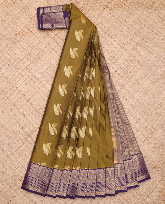 Green Budget Silk Saree