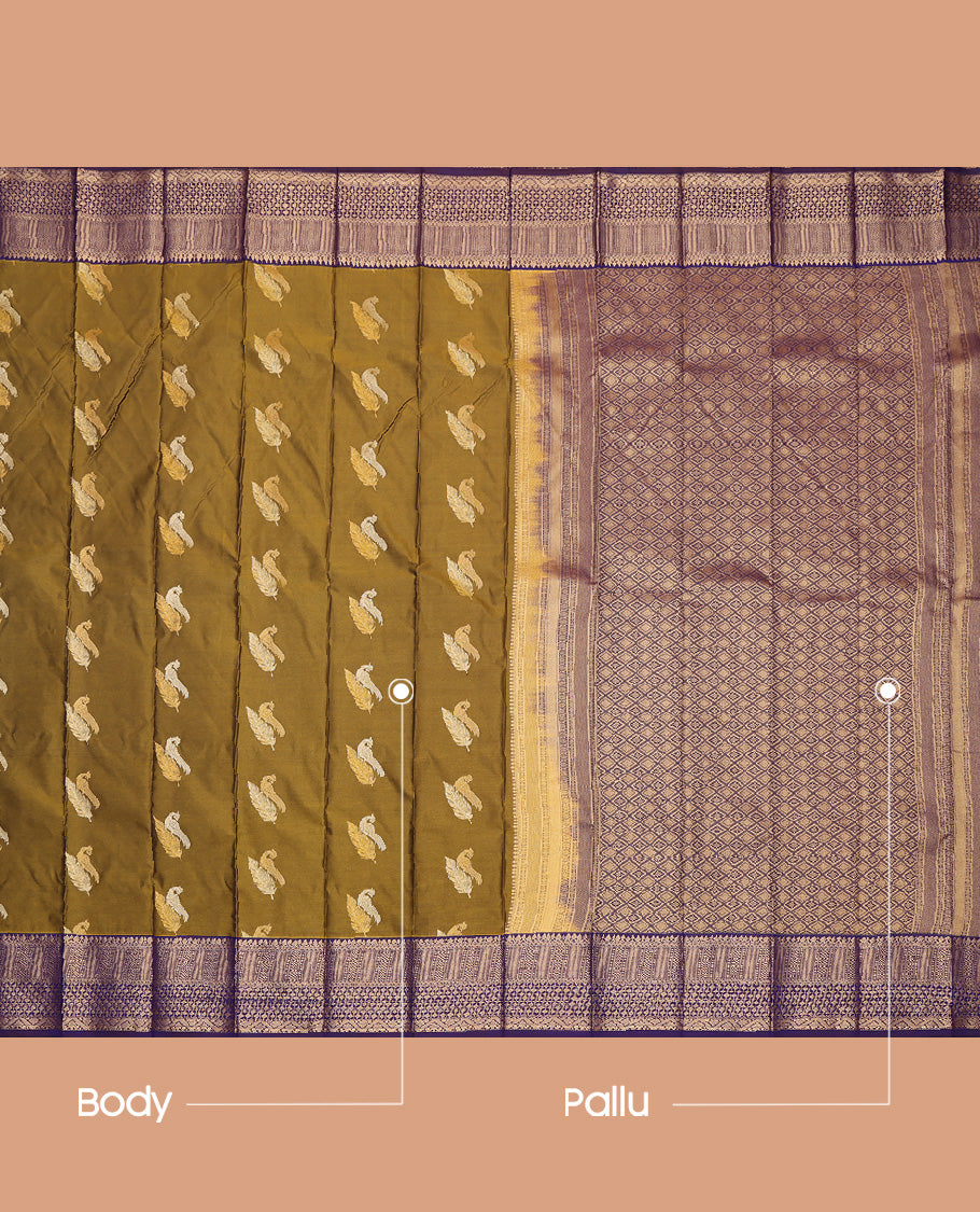 Green Budget Silk Saree