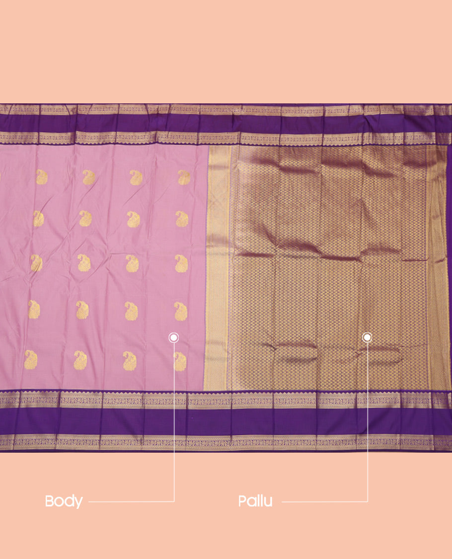 Pink Budget Silk Saree