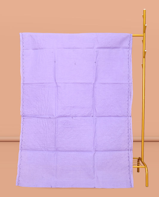 Lavender Lucknowi Chikankari Saree