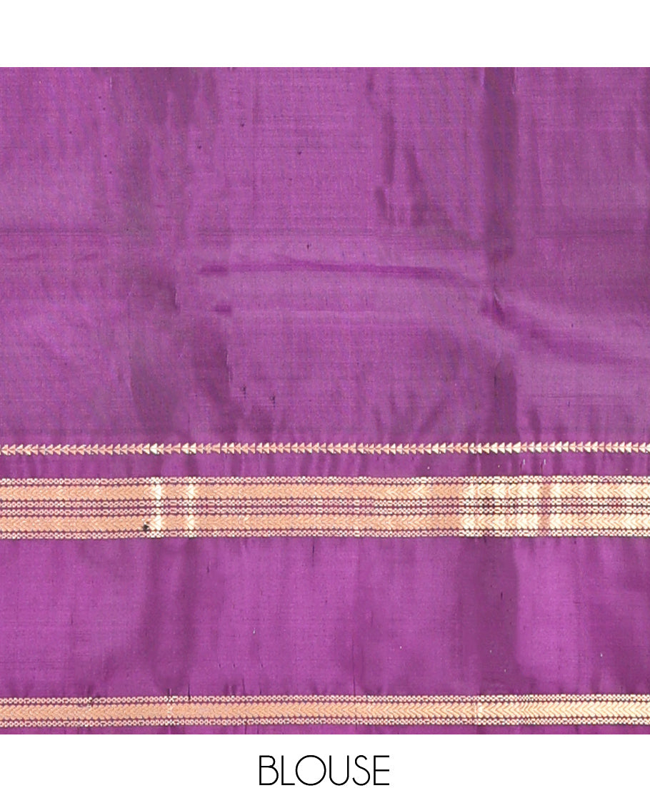 Violet Mayuri Soft Silk Saree