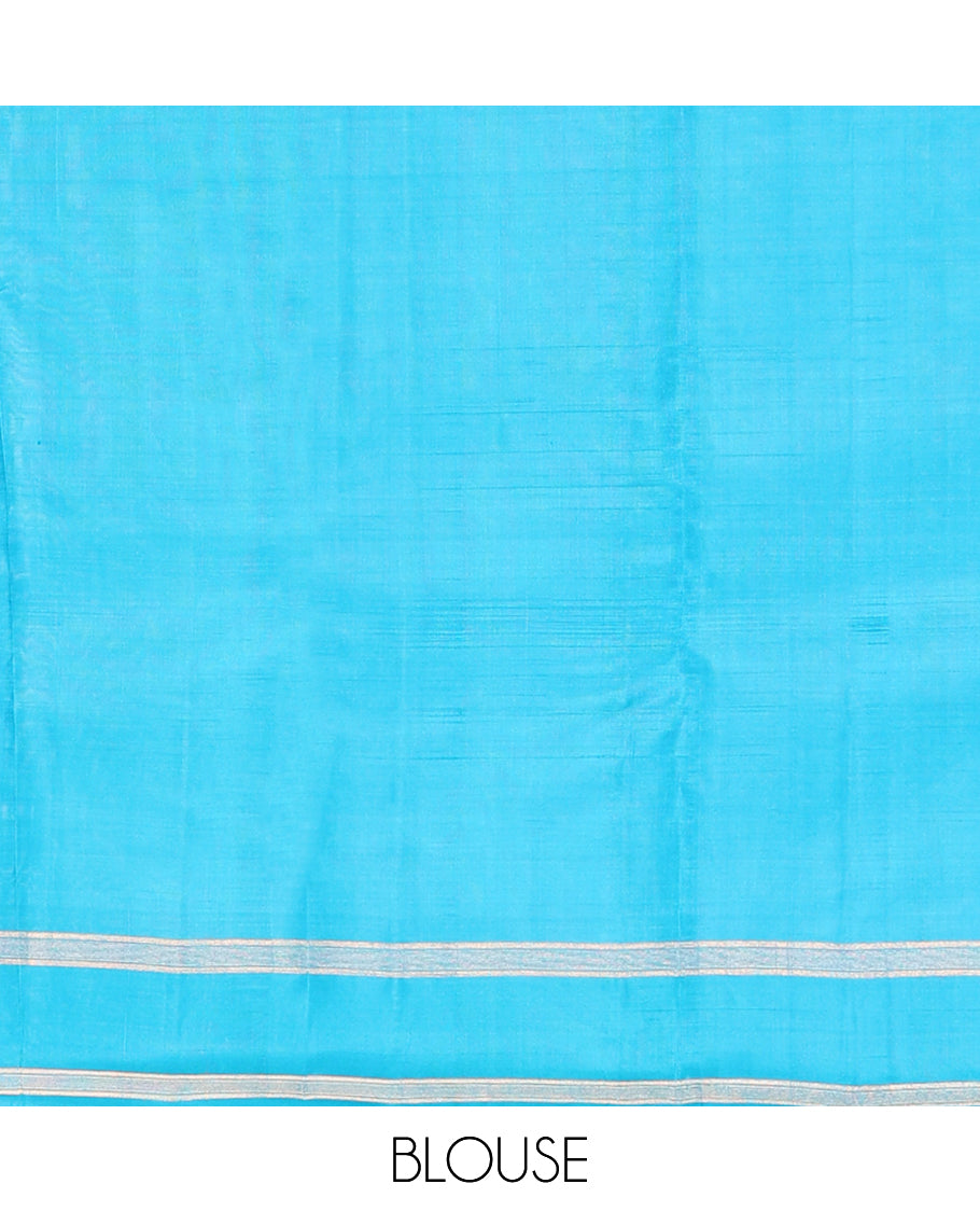 Pink Mayuri Lite Silk Mix Saree