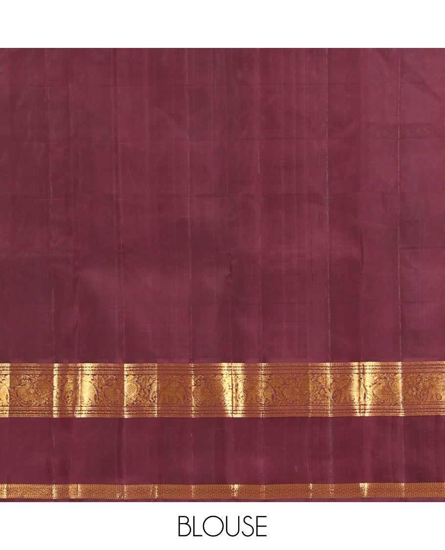 MultiColor Checks Silk Saree