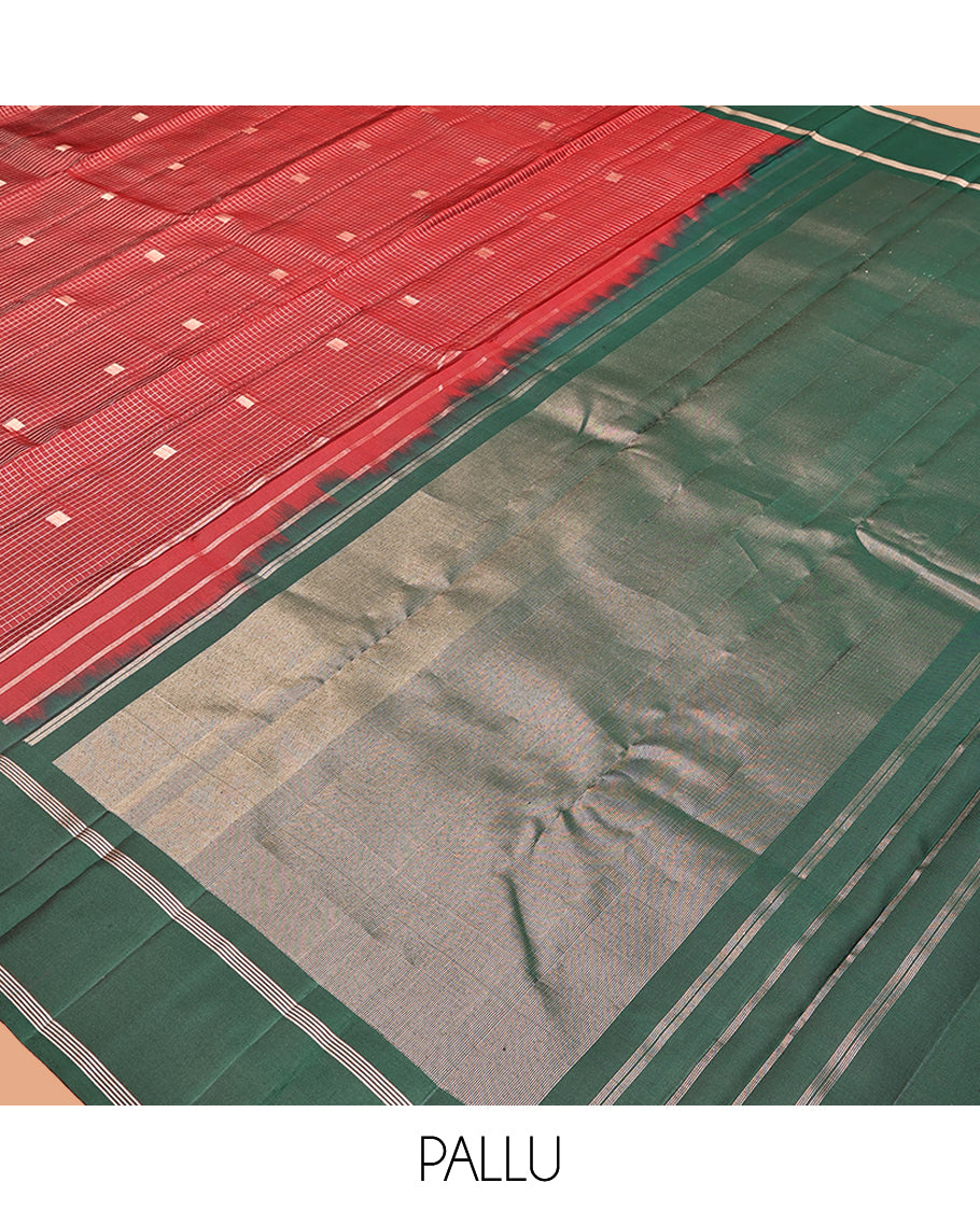 Maroon Mayuri Soft Silk Saree