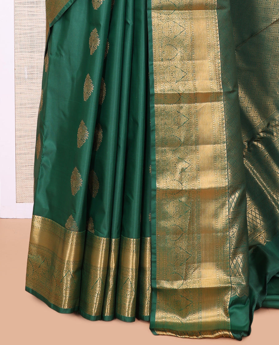 Green Budget Silk Saree