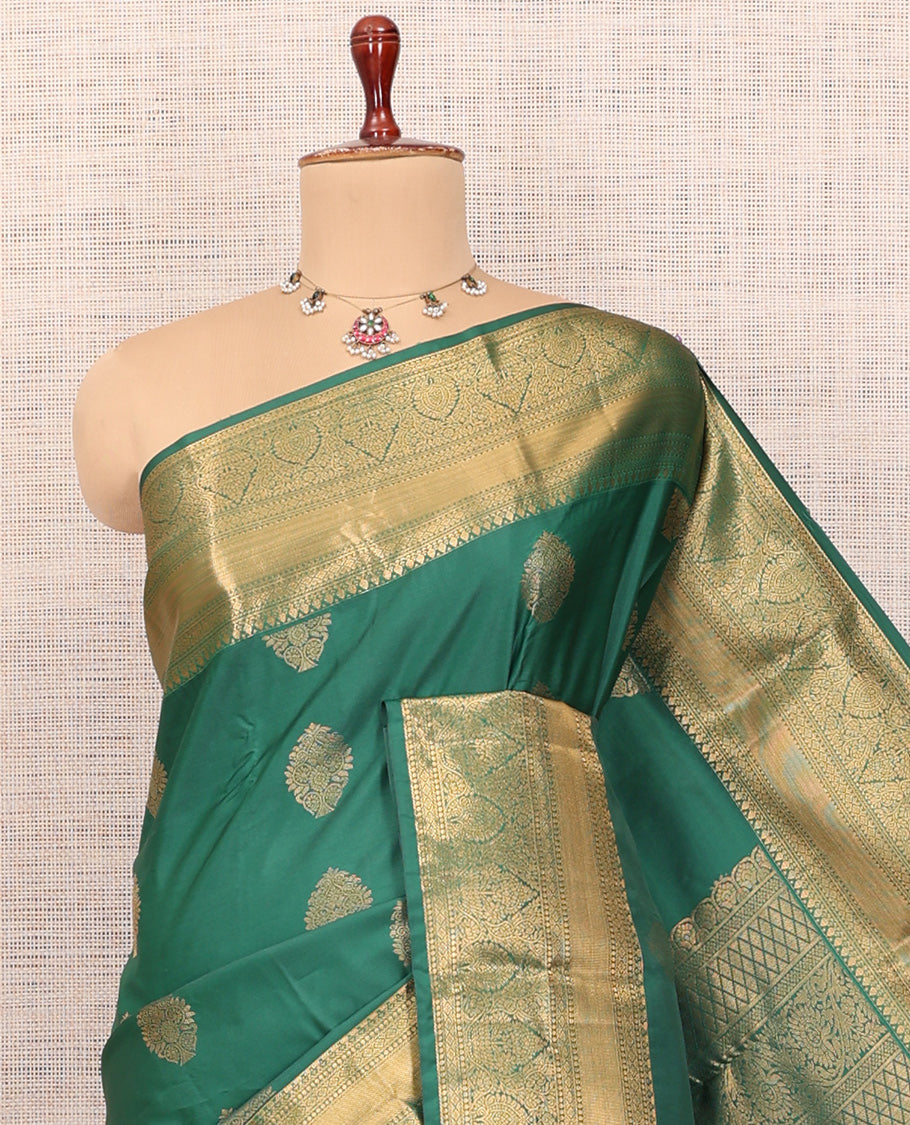 Green Budget Silk Saree