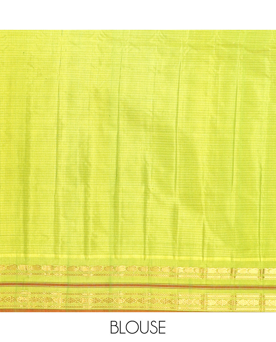 Purple Gadwal Silk Saree